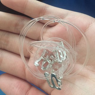 Dây quai áo lót sợi bún trong suốt siêu dai - PK002
