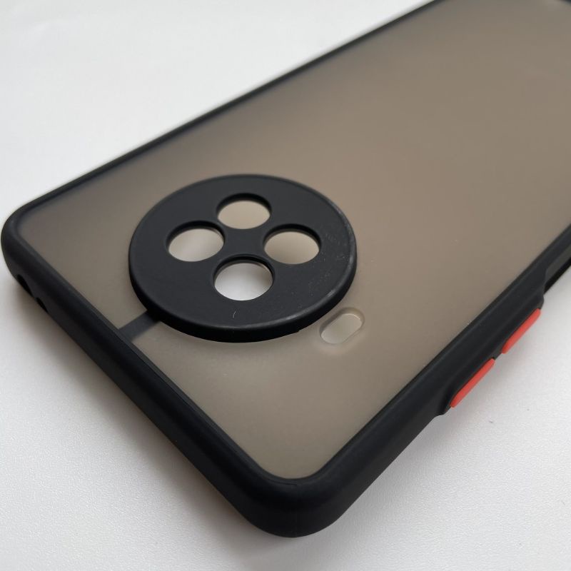 Ốp lưng Xiaomi Mi 10T Lite 5G nhám bảo vệ camera chống sốc ,va đập (đen)
