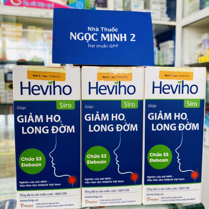 ✅ [Chính Hãng] Heviho siro giúp giảm ho long đờm