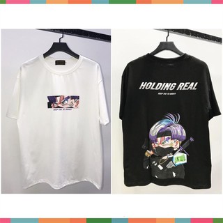 [SALE HOT 50%] Áo Thun Tay Lỡ HOLDING REAL Unisex , áo thun nam nữ, quần short