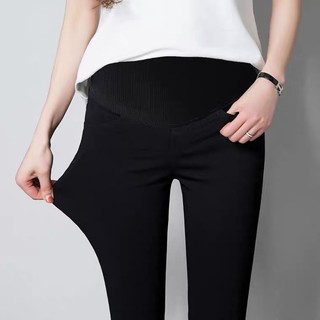 Quần bầu legging nâng mông có đáp bụng và chun chỉnh