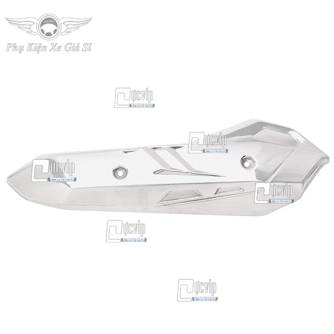 Ốp Pô Inox Xe AirBlade 2020 (2013 - 2020), Vario 2015 - 2017 MS2472