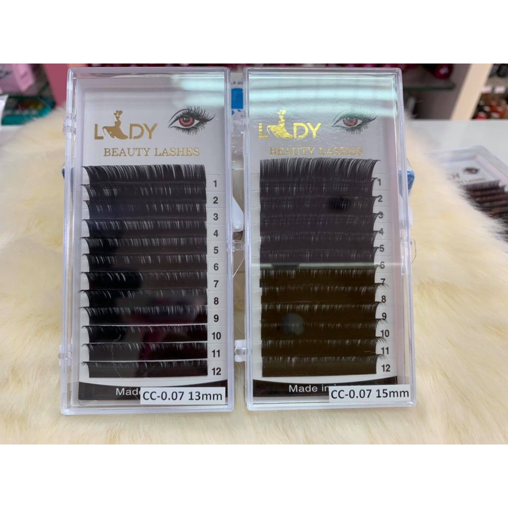 Mi Khay Mix Nối Lady Đủ Tất Cả Các Độ Dày 0.07, 0.10, 0.12 Đủ Độ Cong C,CC,D, LD và U. Đủ Độ Dài 8-13mm