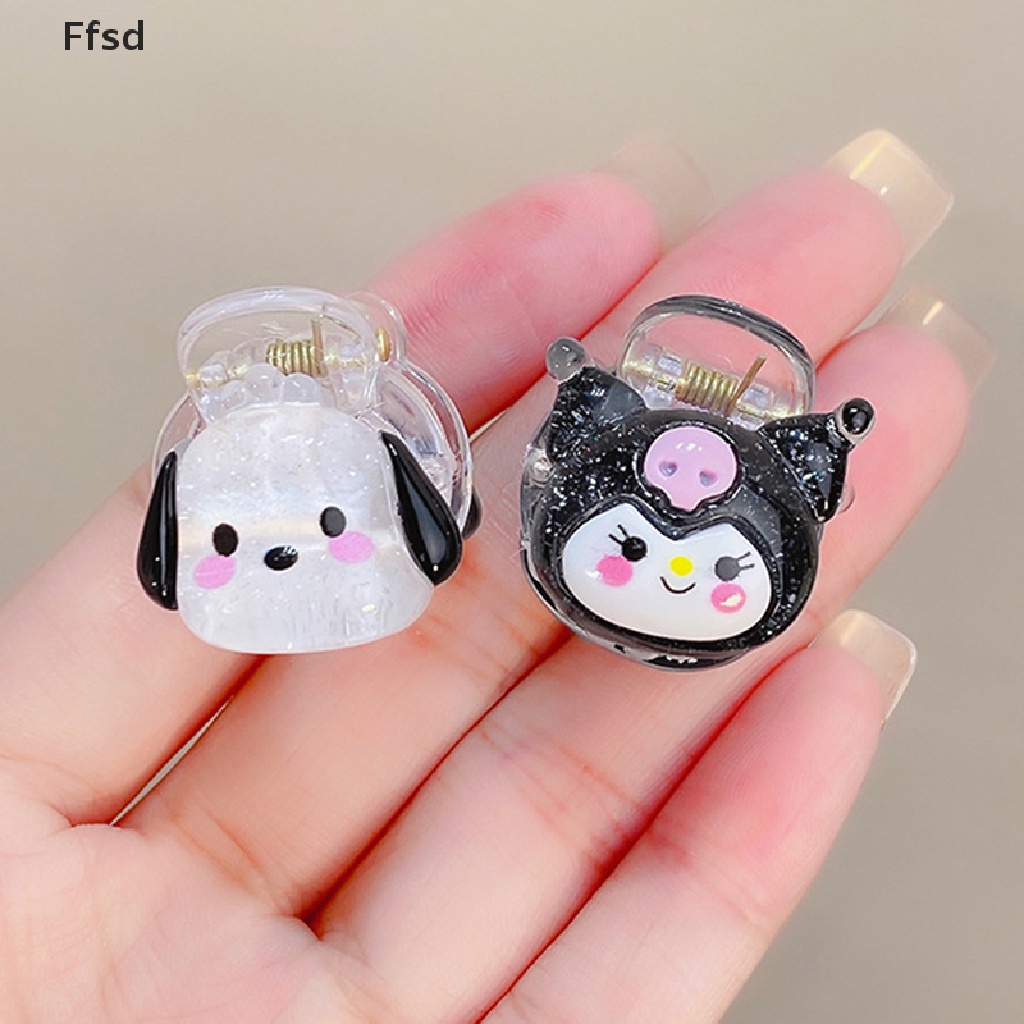 SANRIO Kẹp Tóc Hình Kuromi Cinnamoroll Dễ Thương Cho Bé Gái