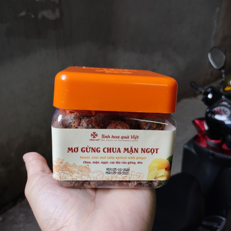 Ô MAI MƠ GỪNG CHUA MẶN NGỌT 300g và 500g