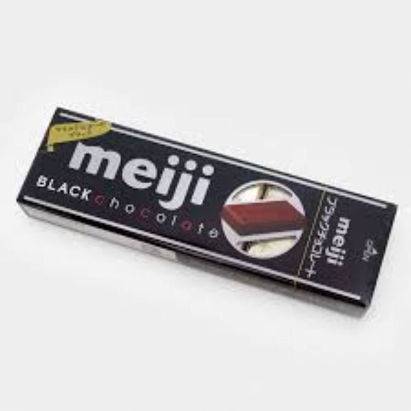 (Hộp 41g) Black Chocolate - Socola Đen Meiji Nhật Bản