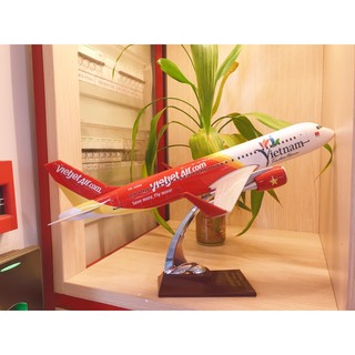 Mô hình máy bay Vietjet Air size lớn (Airbus A321)