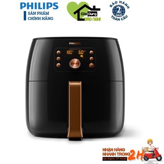 Nồi chiên không dầu philips hd9860/90