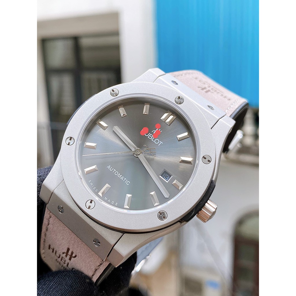 (Ảnh Shop Chụp, Có Video) Đồng Hồ Nam Hubl0t Automatic Cao Cấp, Đầy Đủ Size Mặt