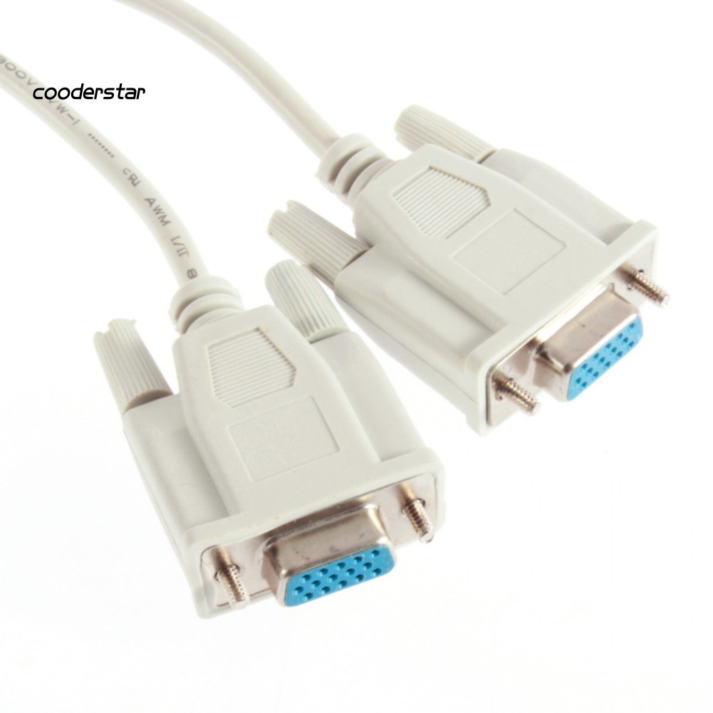 Dây Cáp Chữ Y Chuyển Đổi Đầu Đực Sang 2 Đầu Cái Cho Màn Hình Vga