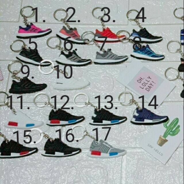 [Freeship] Móc khóa giày sneaker 5k8/c đủ mẫu