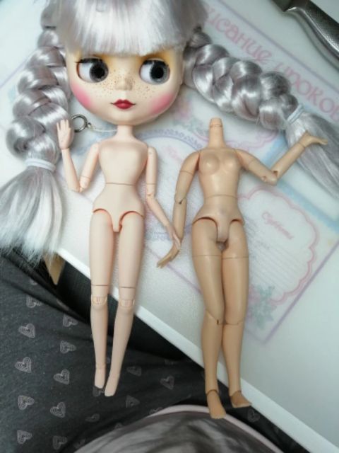 Body búp bê 18 khớp phù hợp nhiều head bb