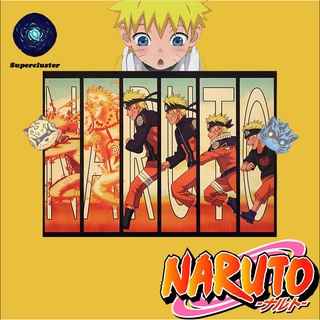 Áp Phích Trang Trí Nội Thất In Hình Naruto 50.5x35cm