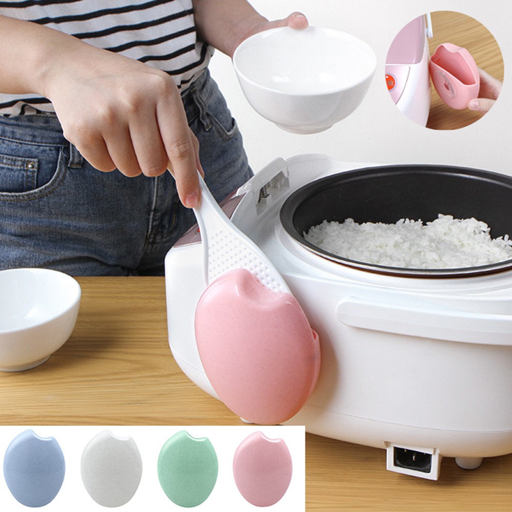 Khung giữ vá múc cơm gắn nồi cơm điện tiện dụng