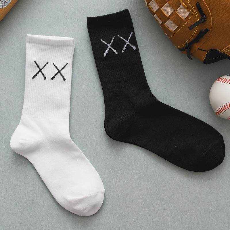 Tất vớ nữ cổ cao cotton chữ X phong cách hàn quốc dày dặn cao cấp TN20