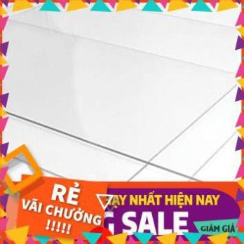 [1.2mm 14.5x19.5cm] Combo 10 tấm nhựa mica cứng trong suốt làm hồ cá, hộp, ốp biển số,cắt theo y/cầu - shop lê phòng.