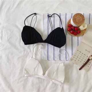 Áo bra mút mỏng milky cài trước