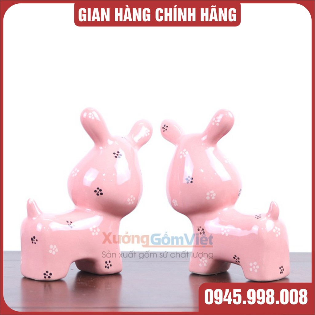 [GỐM SỨ DECOR] HÌNH THÚ BÁT TRÀNG CAO CẤP - TRANG TRÍ BÀN LÀM VIỆC LÀM QUÀ TẶNG - HÀNG THỦ CÔNG CHUẨN THƯƠNG HIỆU