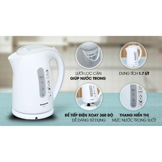 Ấm siêu tốc Panasonic NC-GK1WRA 1.7L