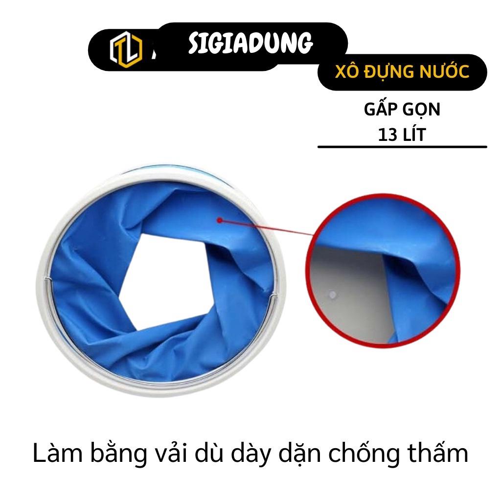 Xô đựng nước XẢ TỒN Xô đựng nước gấp gọn tiện dụng 5488