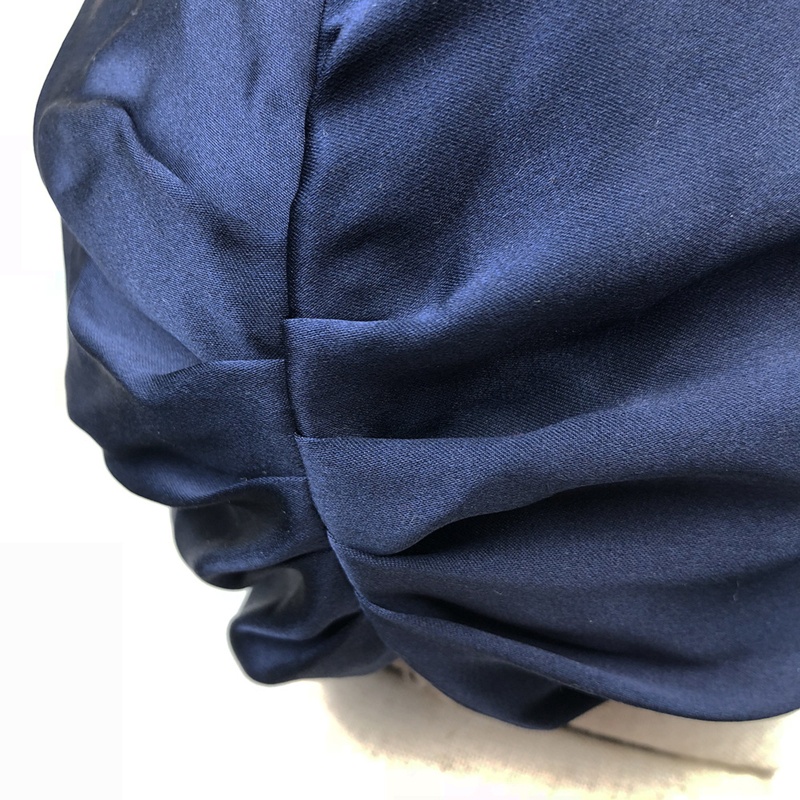 Mũ Trùm Đầu Bằng Lụa Satin Mềm Mại Thoải Mái Khi Ngủ Cho Nữ