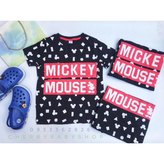 Áo Thun Mickey Mouse Cho bé trai