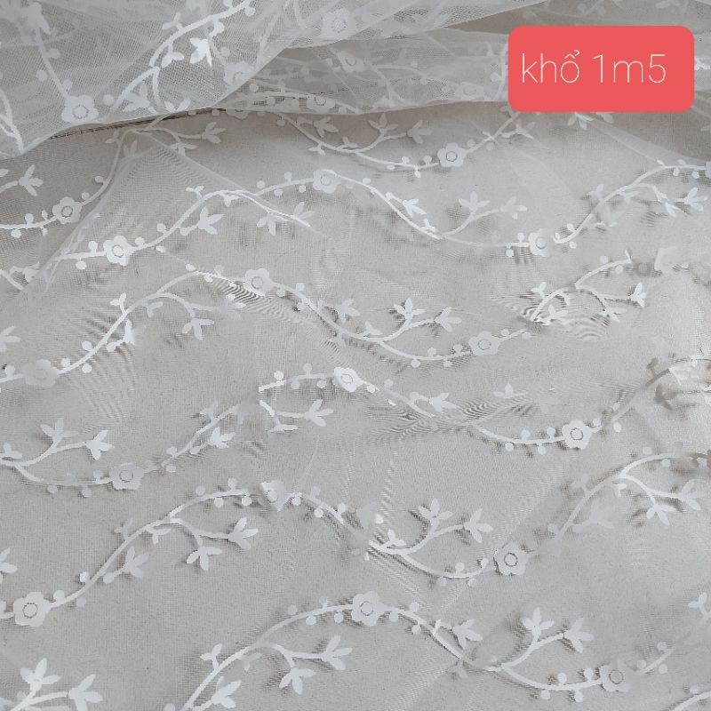 vải von lưới,khổ 1m5 (1 mét)