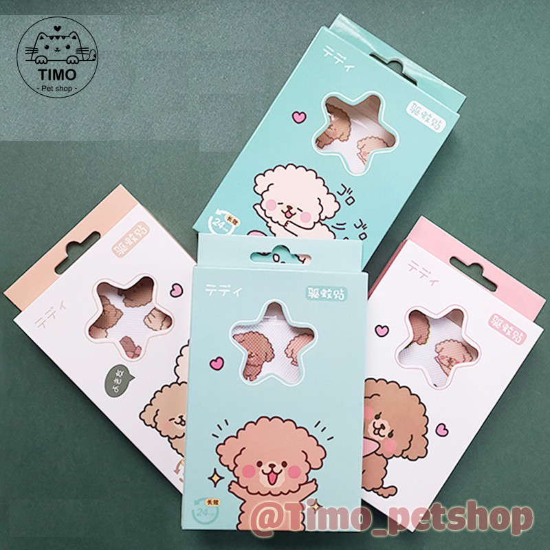 Miếng Dán Chống Muỗi Poodle ( 36 Miếng / Hộp )