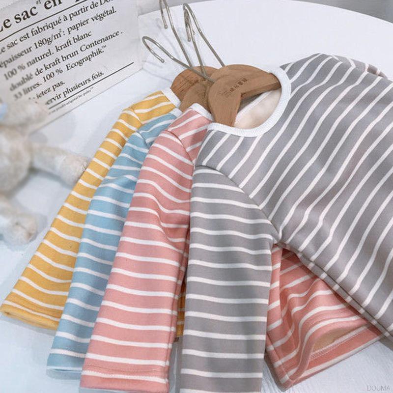 Set đồ mặc giữ nhiệt dài xinh xắn ấm áp dành cho bé gái và bé trai