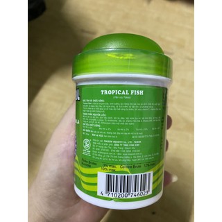 Cám cá Ali Tropical Fish 75gr (Dạng hạt sz S)