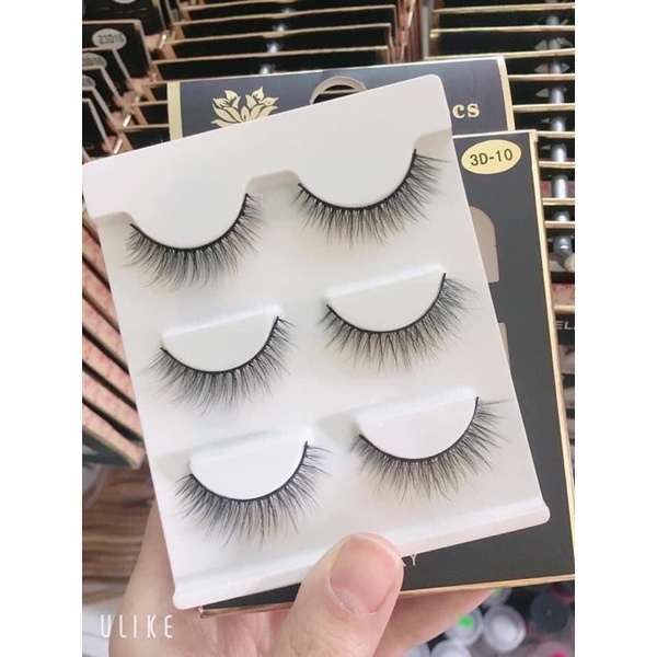 Lông Mi Chồn 3D Fashion Eyelashes 3 Faux Cils Set 3 Cặp