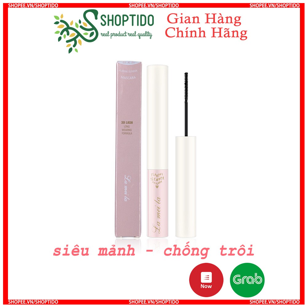 Mascara chuốt mi Lameila no.779 siêu mảnh, tơi mi, chống nước Flaring Slender Mascara 3D Lash 3,5g NPP Shoptido