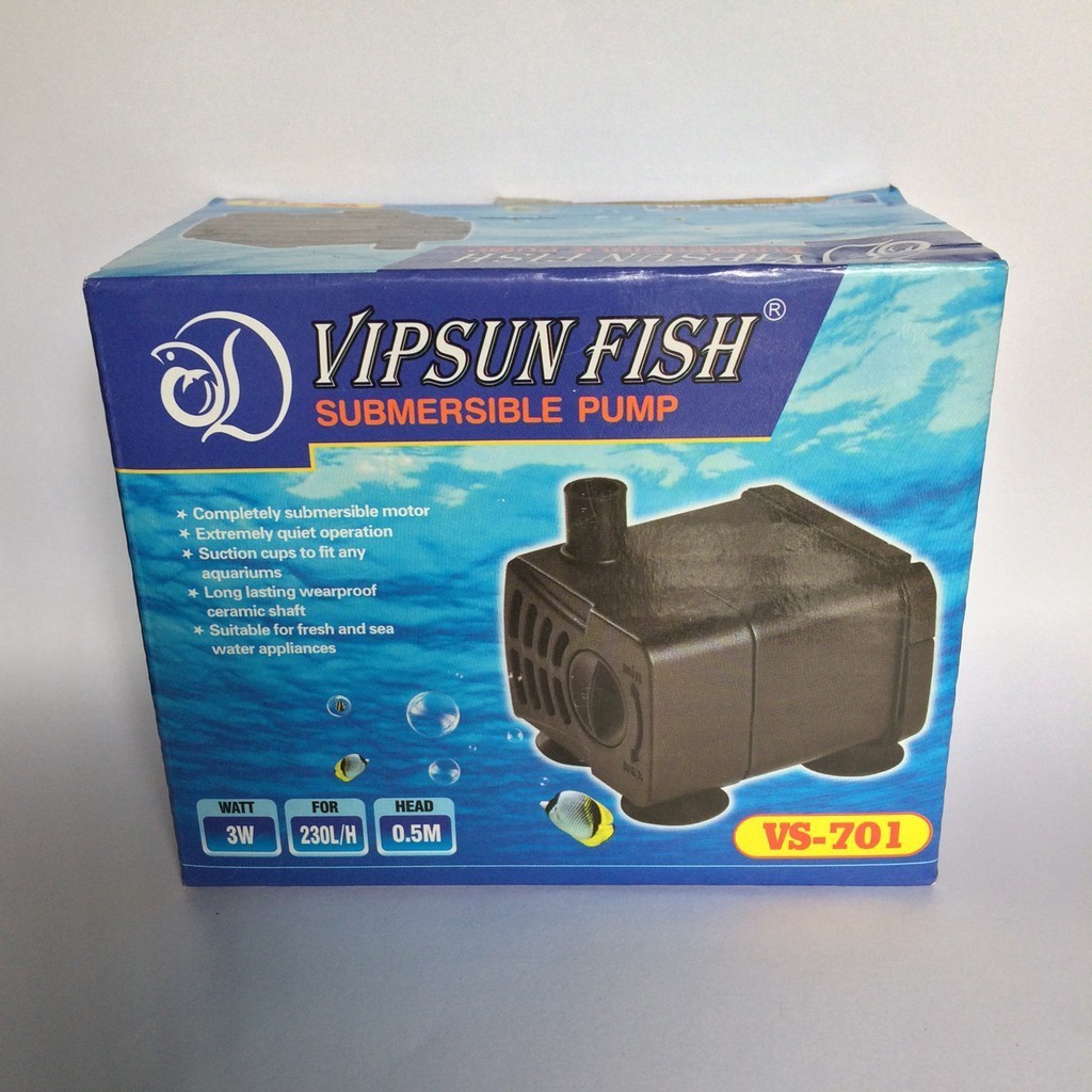 Máy bơm lọc nước hồ cá cảnh 3W VIPSUN VS-701