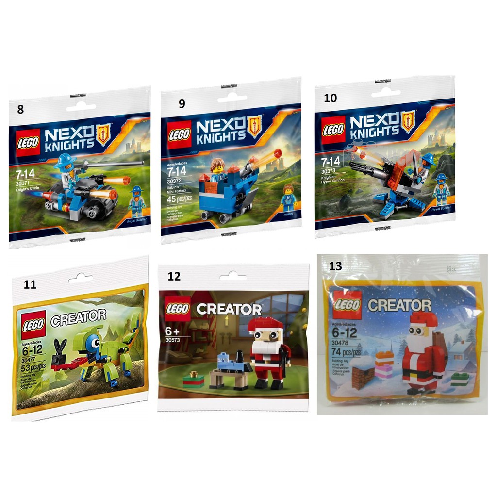 LEGO - Túi Mini Mô Hình Lắp Ráp Các Loại