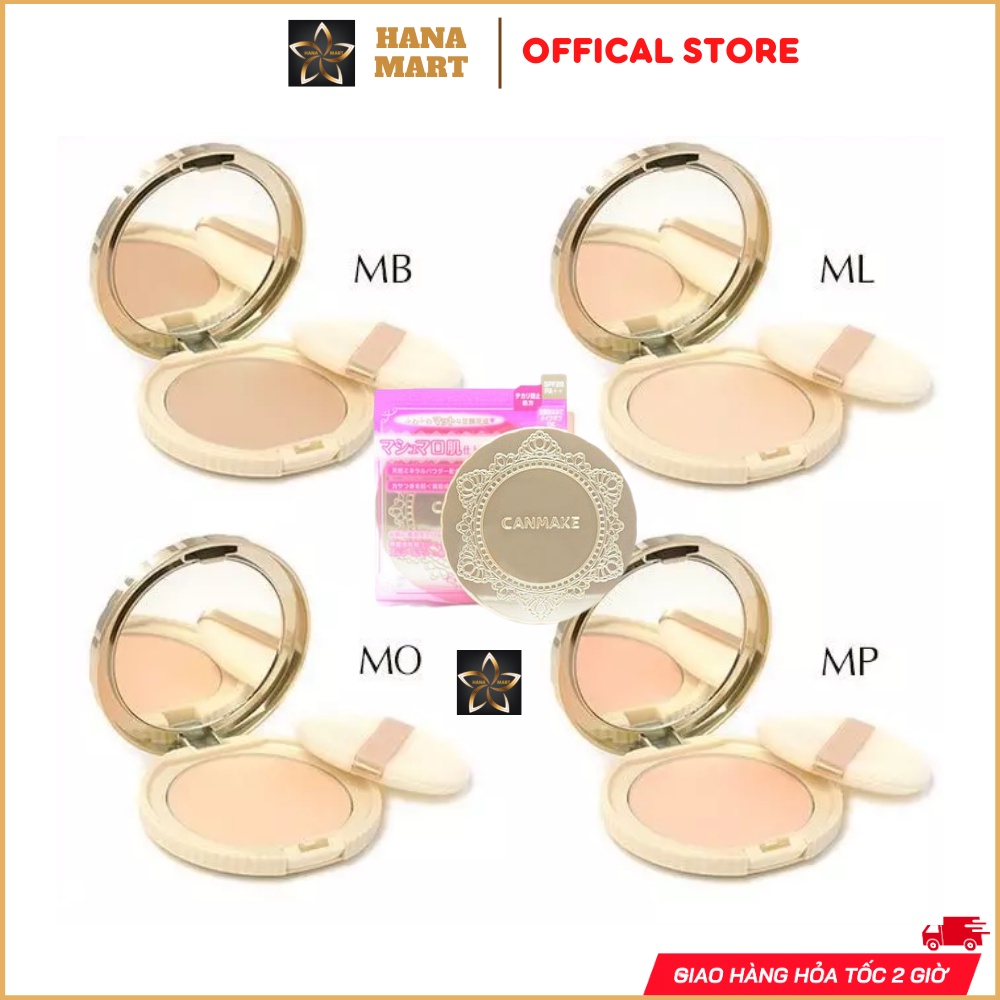 Phấn phủ Canmake Nhật Bản Marshmallow Finish Powder 10g