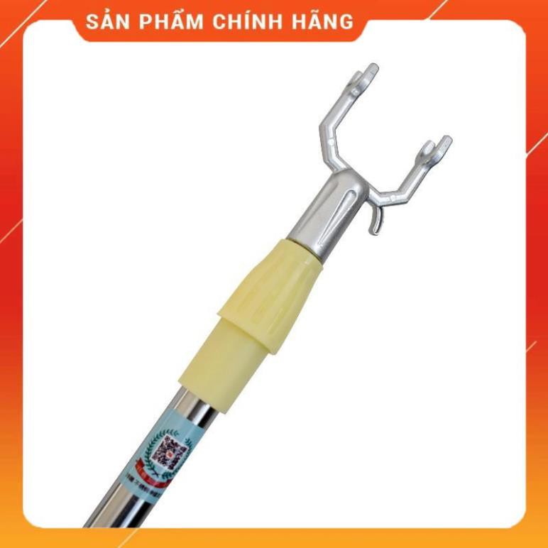 GẬY KHỀU QUẦN ÁO INOX KÉO DÀI, RÚT GỌN