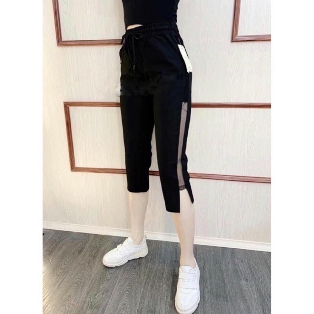 Quần đũi phối lưới_N009