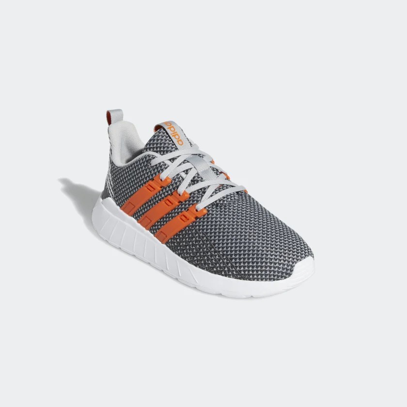 Giày Sneaker Thể Thao Nữ Adidas Questar Flow  Xám Cam EH3112 - Hàng Chính Hãng - Bounty Sneakers