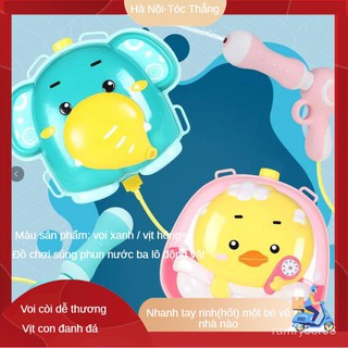 Đồ chơi phun nước,Balo súng bắn nước hình con vậtĐồ chơi đi biển - Ba lô súng phun nước cho bé trai/bé gái