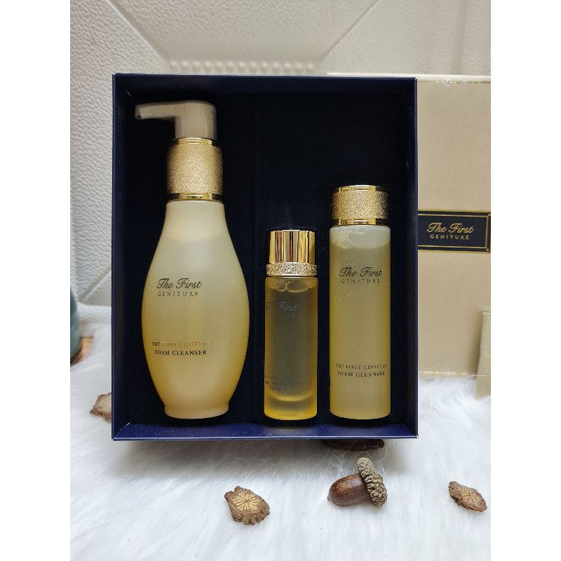 🌸Set sữa rửa mặt cao cấp Ohui the First foam cleanser