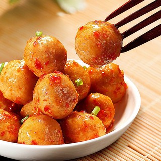 Chả cá, chả mực viên cay tẩm vị