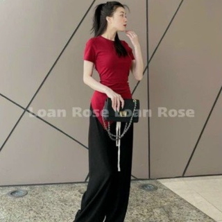 Áo thun vạt nhọn Dây rút kiểu 1 bên (A15) Siêu Hot