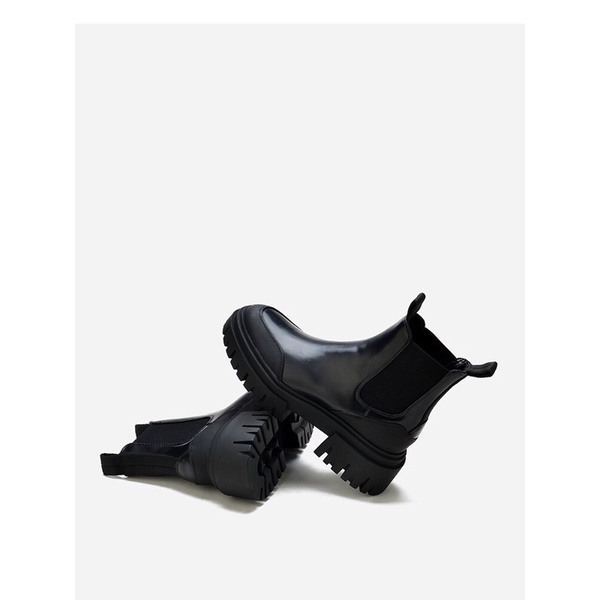 Boots đế cao rãnh răng cưa zR . ảnh thật