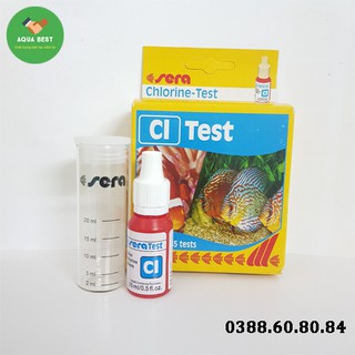 Bộ kiểm tra Clo Sera - Hộp Test Clo Sera Đức