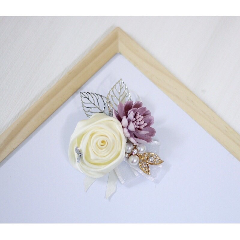 Hoa Cài Áo Cao Cấp, Ghim Cài Áo Hoa Hồng Mẫu KA2 Thời Trang Nữ Siêu Sang Trọng, Quý Phái