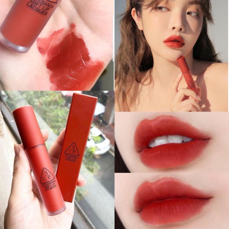 💄Son môi 3CE Soft Lip Lacquer Null Set