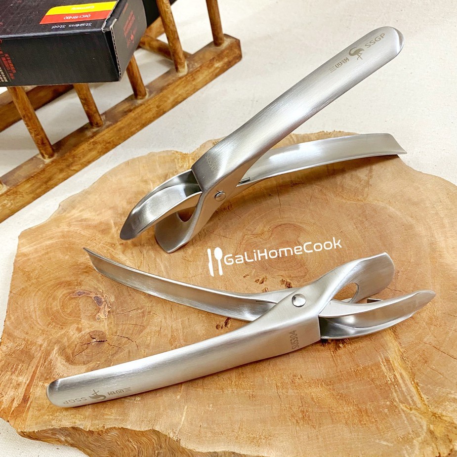 Dụng cụ gắp đồ nóng nồi, xoong, dĩa inox 304 hàng xuất Đức| Galihomecook GDN-SSGP