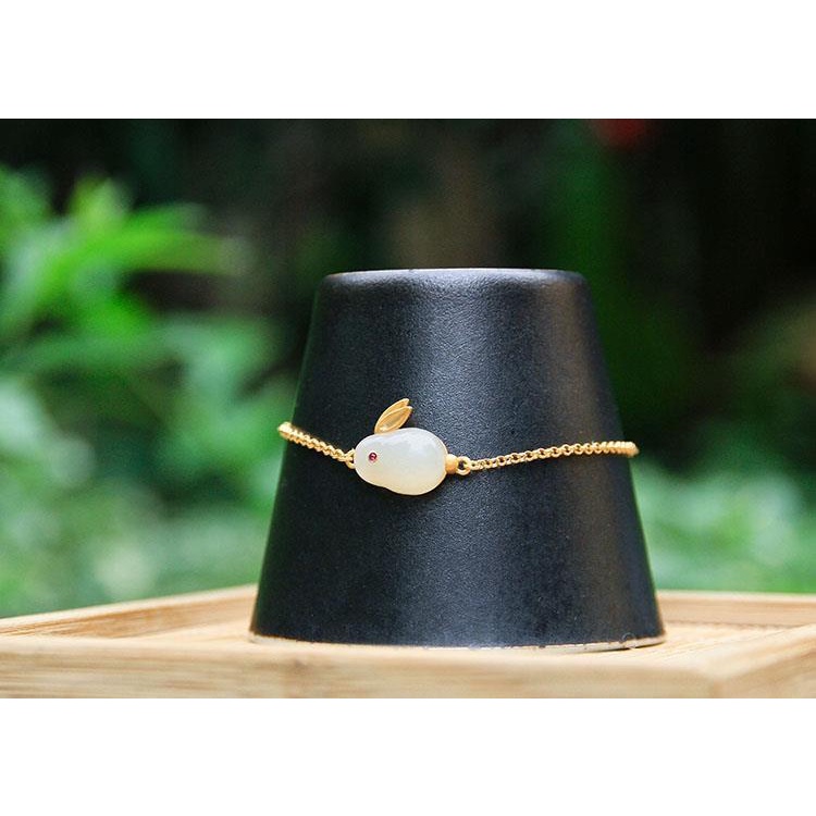 [Hàng Mới] Niche Vòng Tay Hình Thỏ Dễ Thương