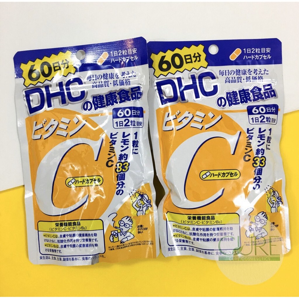 Viên bổ sung Vitamin C DHC của Nhật Date 2022