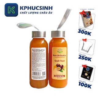 Nước cốt chanh leo mộc châu 350ml  đặc sản sơn la KPHUCSINH - Hàng Chính Hãng